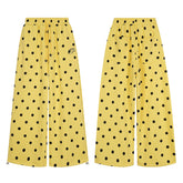 STARRVAINT Polka Dot Wide-Leg Pants