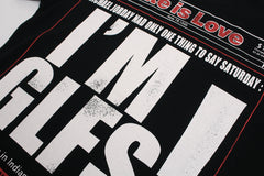 STARRVAINT “Hate Is Love” Graphic T-Shirt