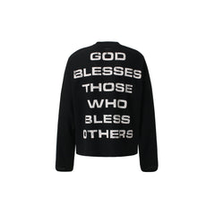 STARRVAINT Cross Graphic Waffle Long Sleeve