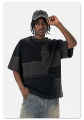 STARRVAINT Patchwork Panel Tee