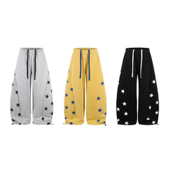STARRVAINT Star Paneled Sweatpants