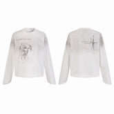STARRVAINT “Freedom Sketch Long Sleeve Tee”