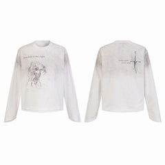 STARRVAINT “Freedom Sketch Long Sleeve Tee”