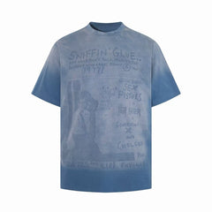 STARRVAINT “Text Collage Graphic T-Shirt”