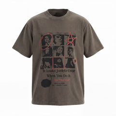 STARRVAINT “Vintage Collage Graphic Tee”