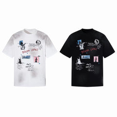 STARRVAINT Dream Valley Distressed Tee