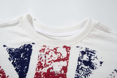 STARRVAINT Vintage Union Jack Graphic Long Sleeve