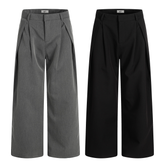 STARRVAINT Pleated Wide-Leg Trousers