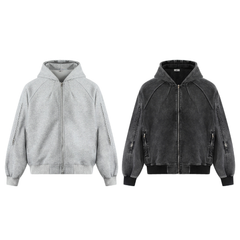 STARRVAINT Sculpted Seam Hooded Jacket