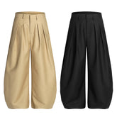 STARRVAINT Pleated Barrel Trousers