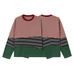 STARRVAINT Striped Long Sleeve Tee