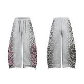 STARRVAINT Leopard Gradient Sweatpants