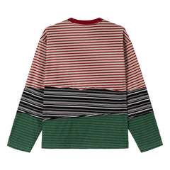 STARRVAINT Striped Long Sleeve Tee