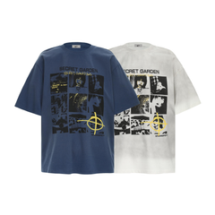 STARRVAINT Graphic Panel Oversized Tee