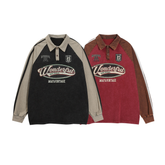 STARRVAINT Vintage Rugby Sweatshirt