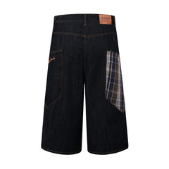 STARRVAINT Patchwork Denim Jorts