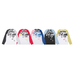 STARRVAINT “Starry City Contrast Raglan Tee”
