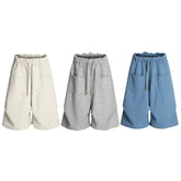 STARRVAINT “Minimal Lounge Wide Shorts”