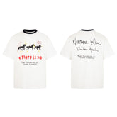 STARRVAINT “Number Nine Horses” Graphic T-Shirt