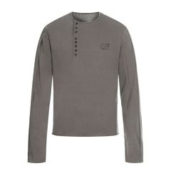 STARRVAINT Classic Henley Long Sleeve Tee