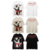 STARRVAINT Distressed Raven Graphic Tee