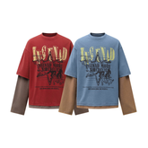 STARRVAINT Layered Graphic Tee