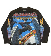 Godspeed Ollie L/S Tee Black