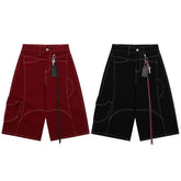 STARRVAINT Arc-Stitched Utility Shorts