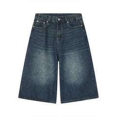 STARRVAINT Clean Cut Denim Shorts