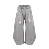 STARRVAINT Rope Drawstring Barrel Pants