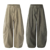 STARRVAINT Vintage Arc-Pocket Balloon Pants