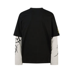STARRVAINT Layered Graphic Long Sleeve Tee
