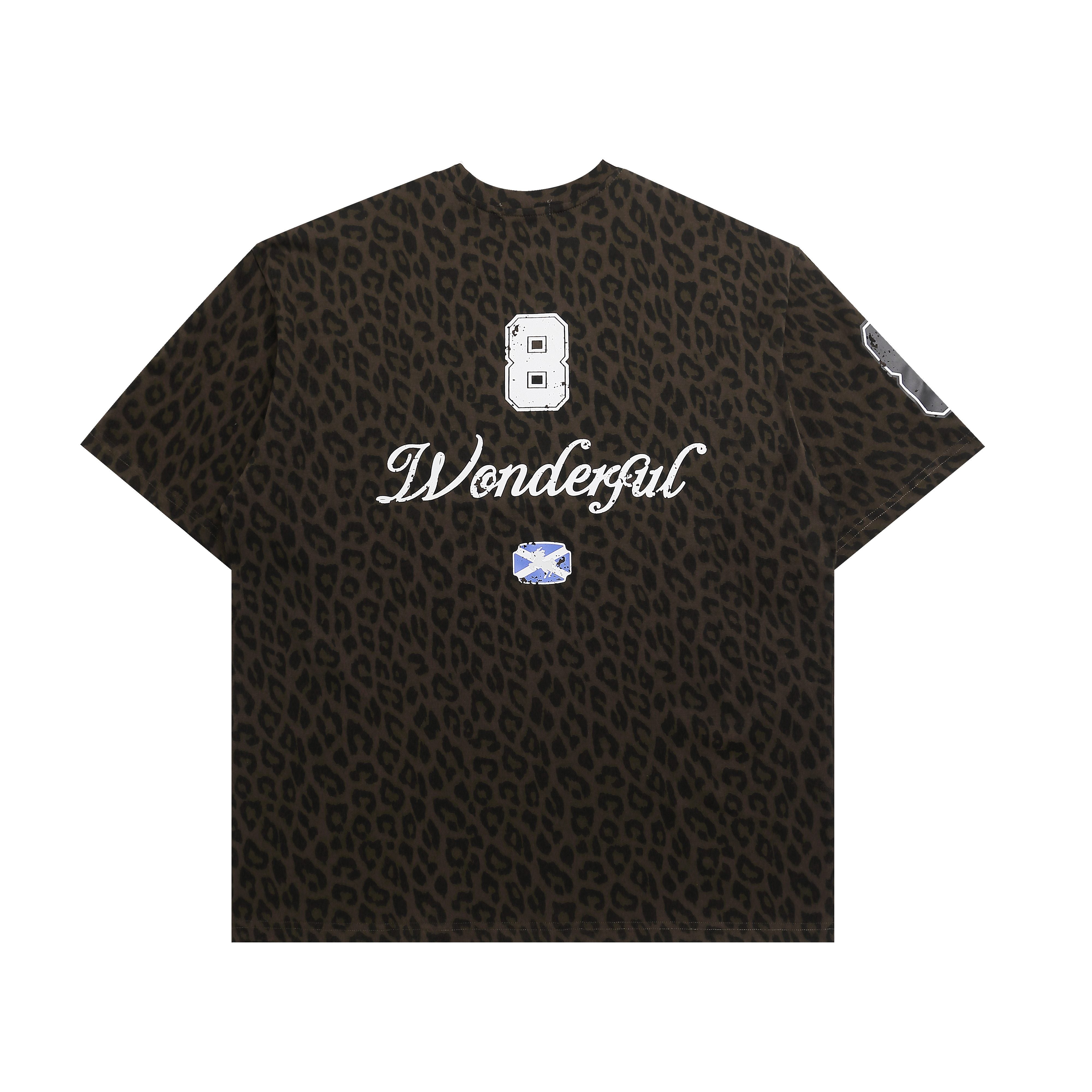 STARRVAINT Leopard Graphic T-Shirt