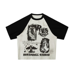STARRVAINT Raglan Graphic Tee