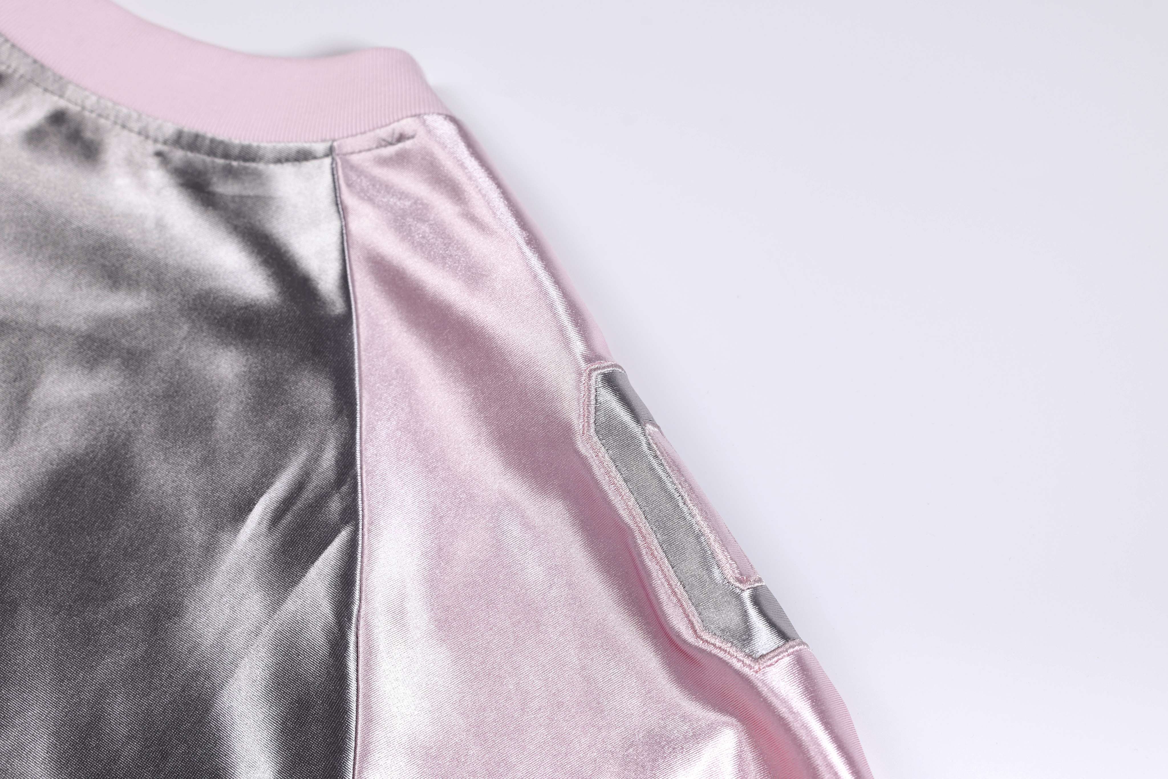 STARRVAINT Metallic Varsity Jersey Tee