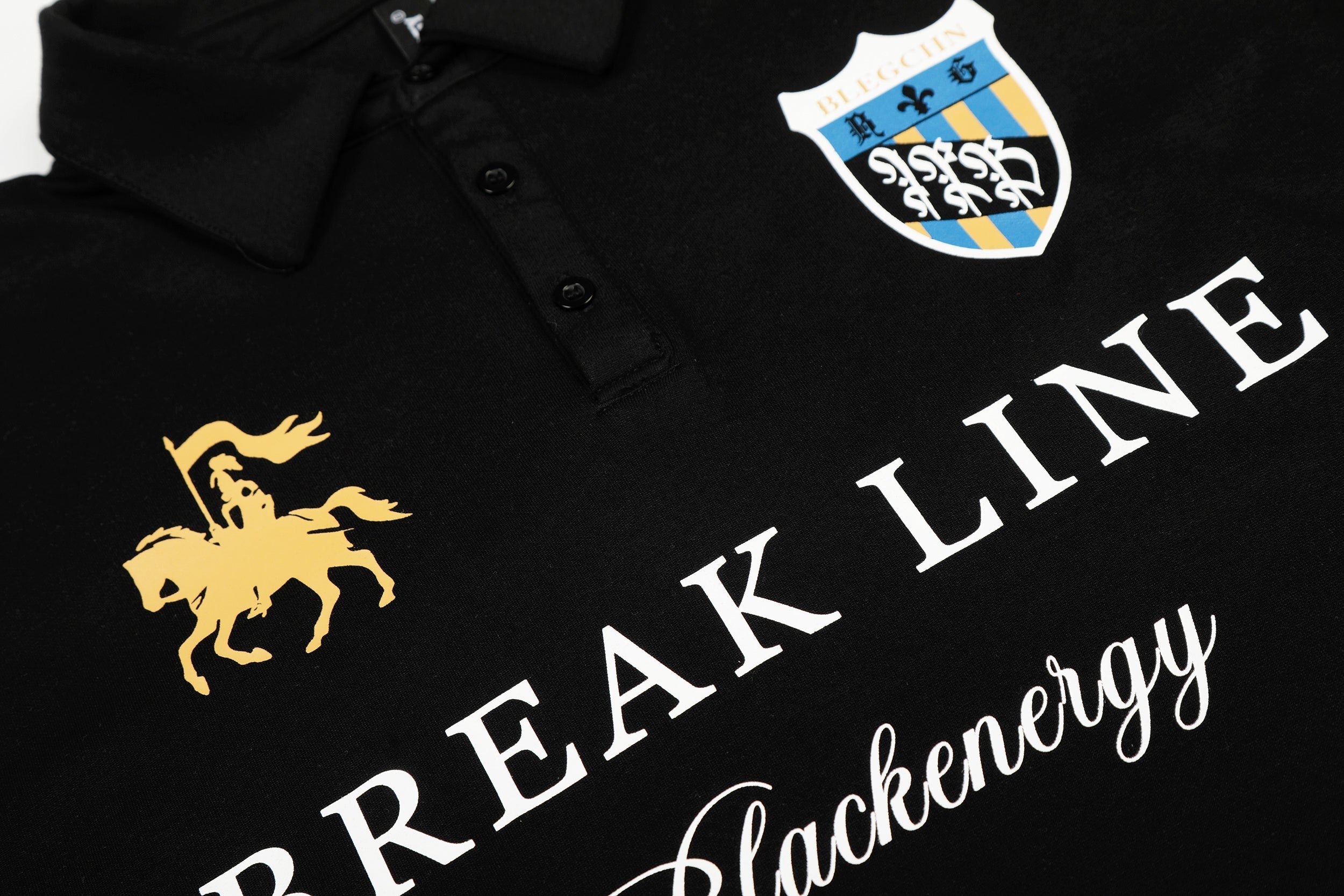 STARRVAINT Break Line Graphic Polo