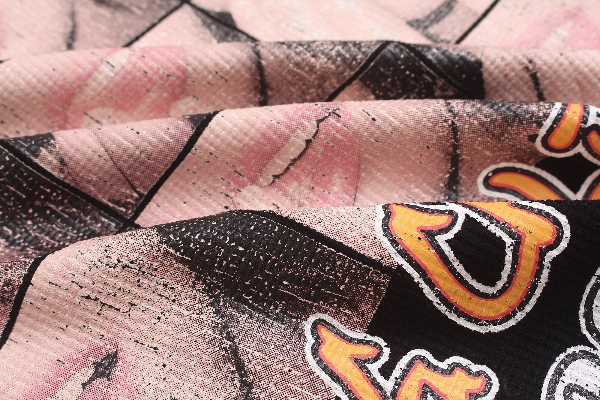 STARRVAINT Vintage Graphic Waffle Long Sleeve