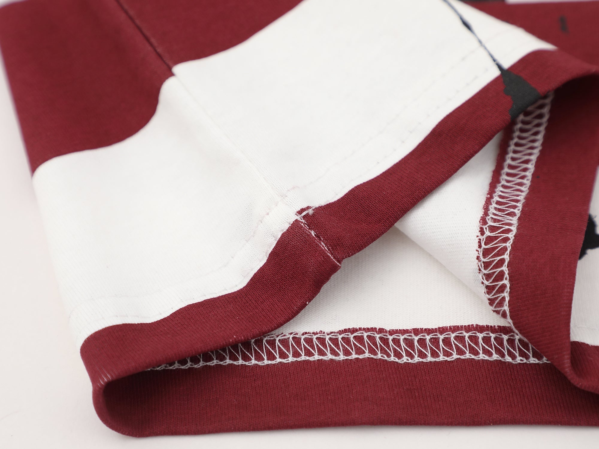 STARRVAINT Striped Graphic Tee