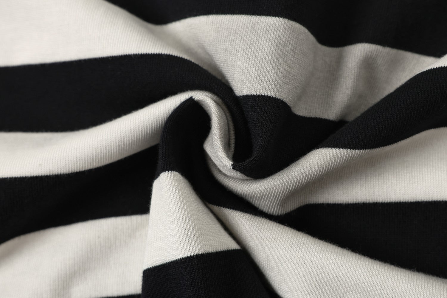 STARRVAINT Leopard Collar Stripe Polo Tee