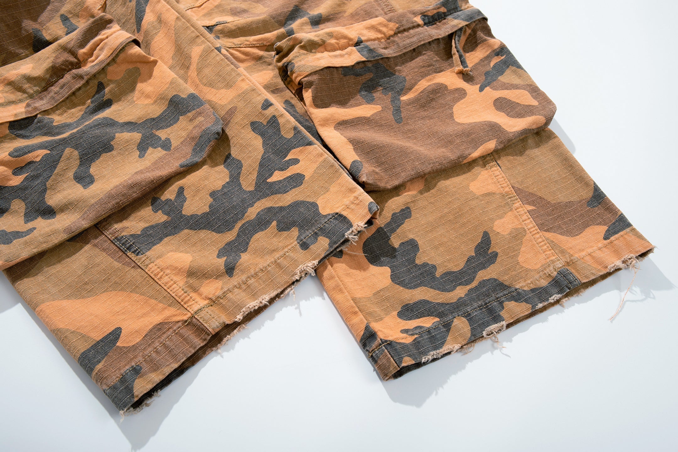 STARRVAINT Heavy Tactical Camo Multi-Pocket Cargo Pants