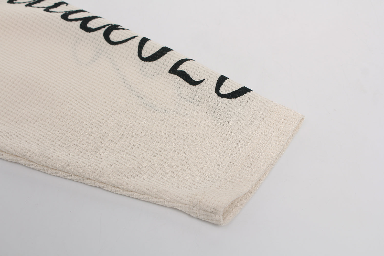 STARRVAINT Fashion Villa Waffle Long Sleeve