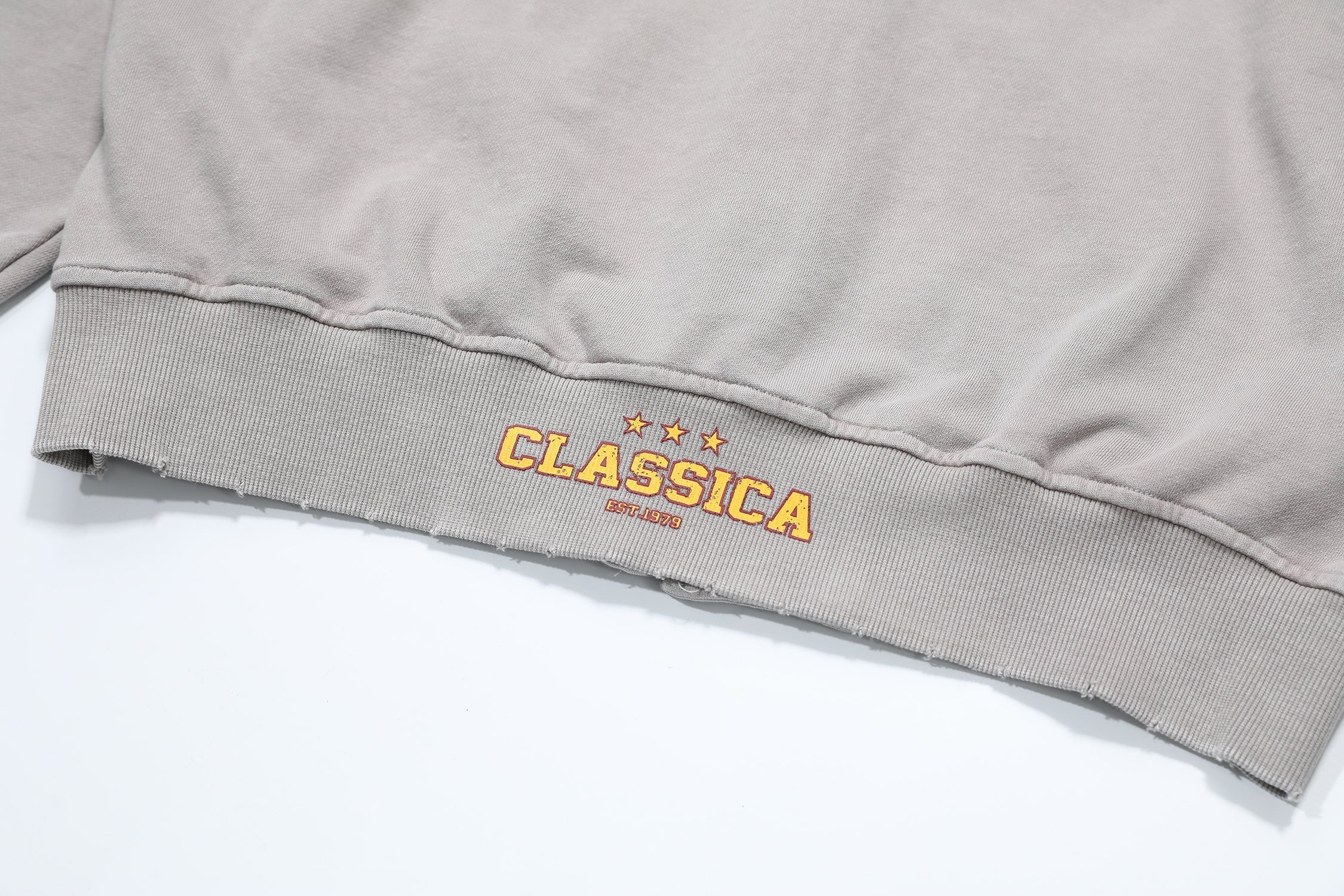 STARRVAINT Vintage Crest Zip Hoodie