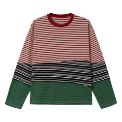 STARRVAINT Striped Long Sleeve Tee