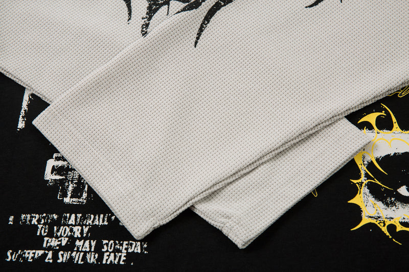 STARRVAINT Layered Graphic Long Sleeve Tee