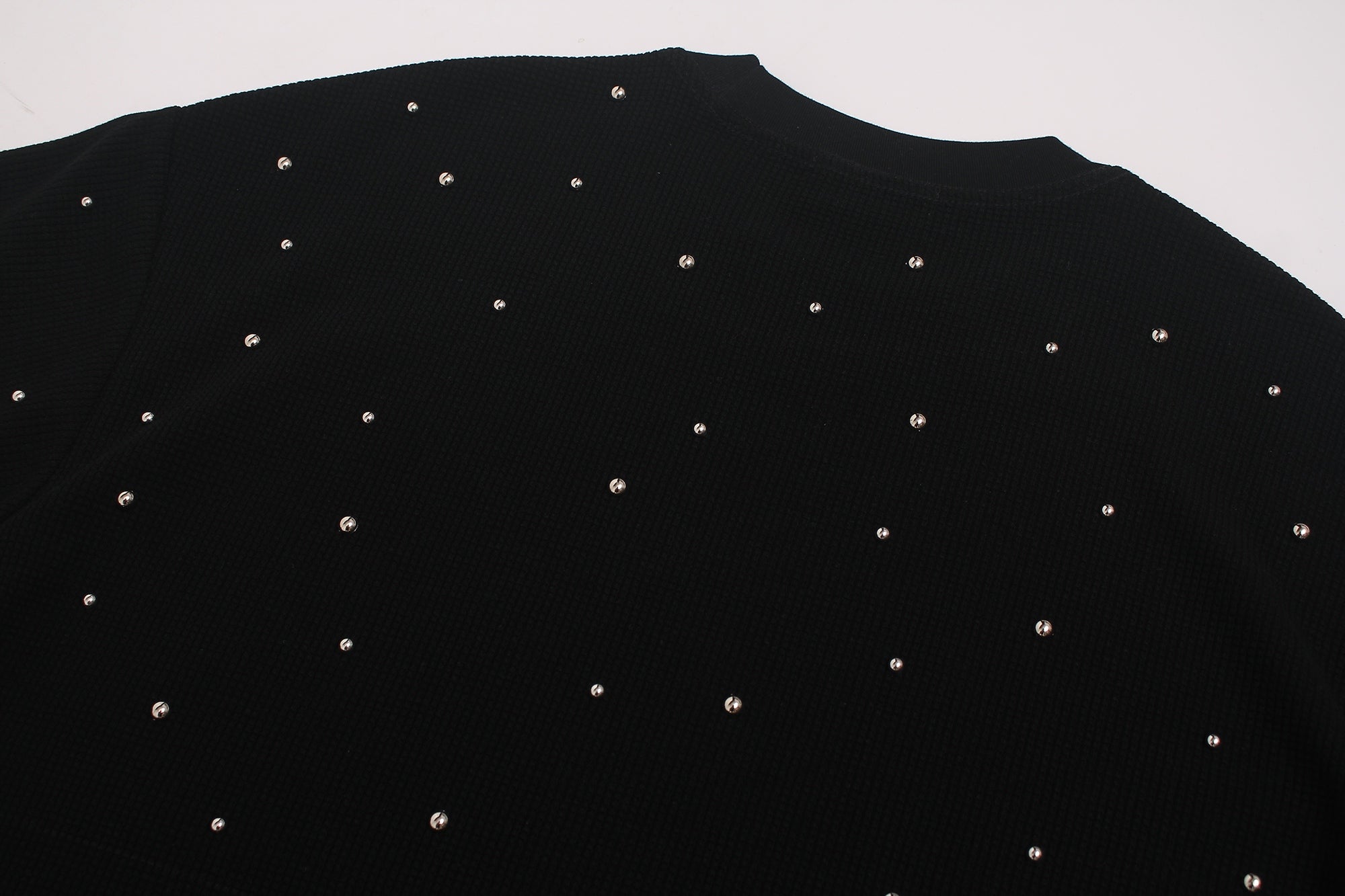 STARRVAINT Rhinestone Lip Graphic Tee
