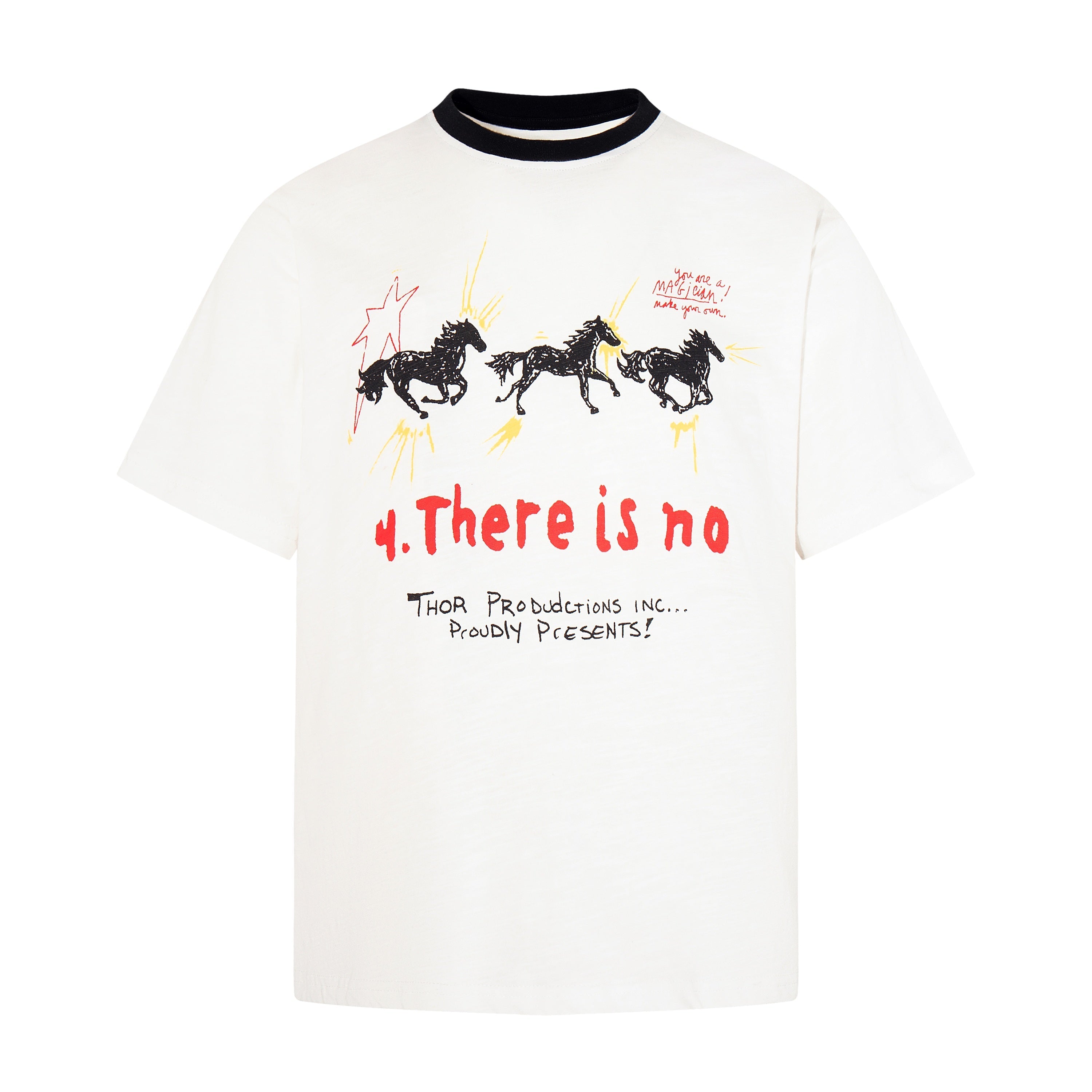 STARRVAINT “Number Nine Horses” Graphic T-Shirt