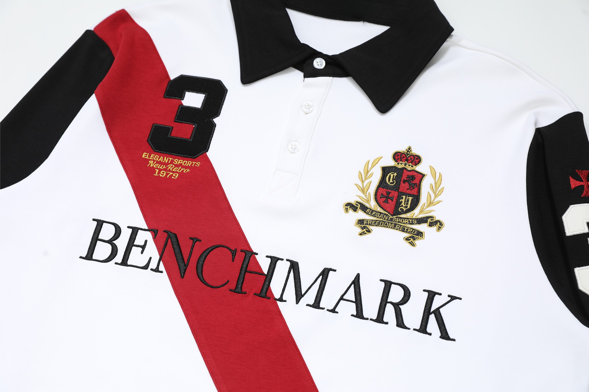 STARRVAINT Heritage Stripe Long Sleeve Polo