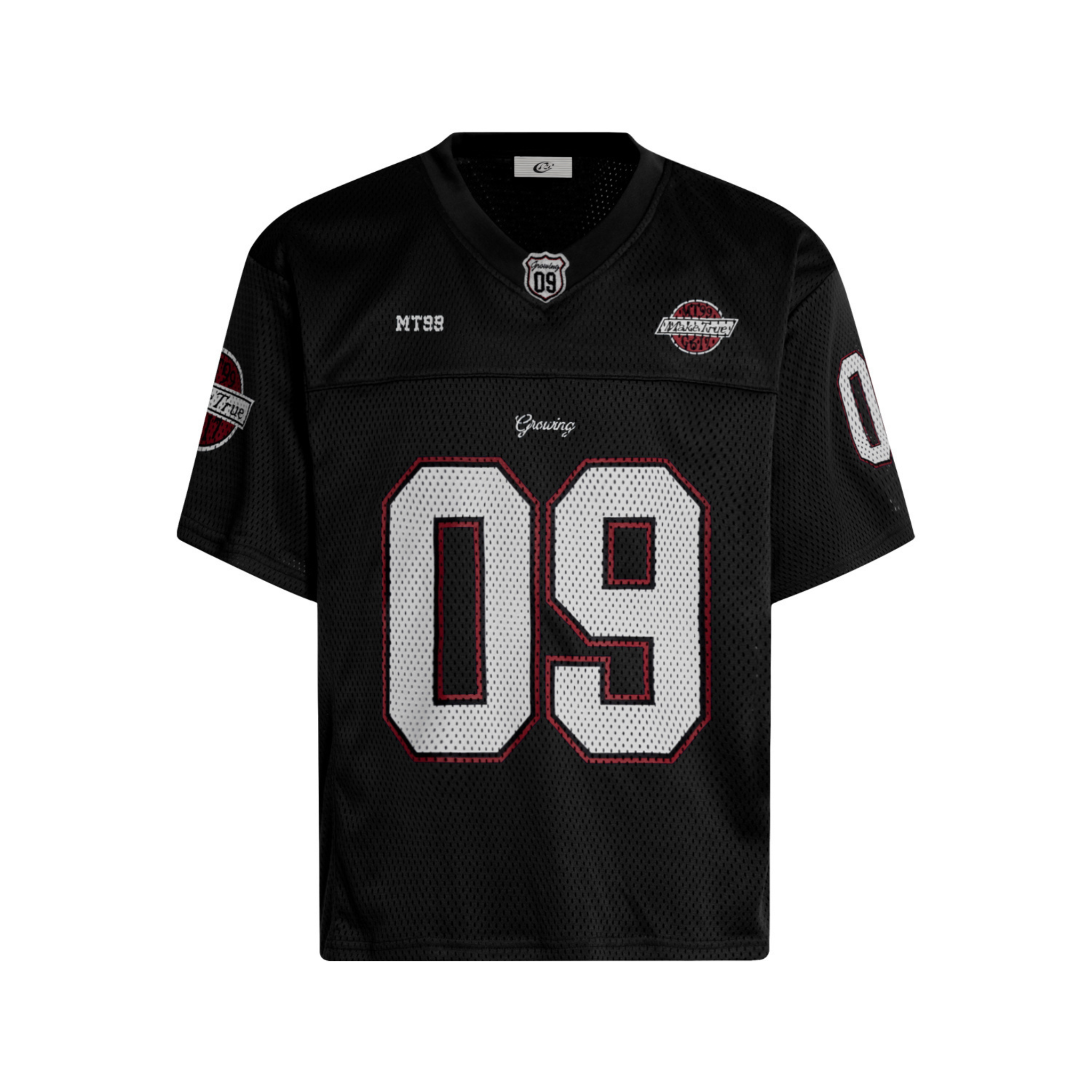 STARRVAINT “09” Short-Sleeve Mesh Jersey