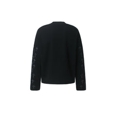STARRVAINT Graphic Waffle Long Sleeve
