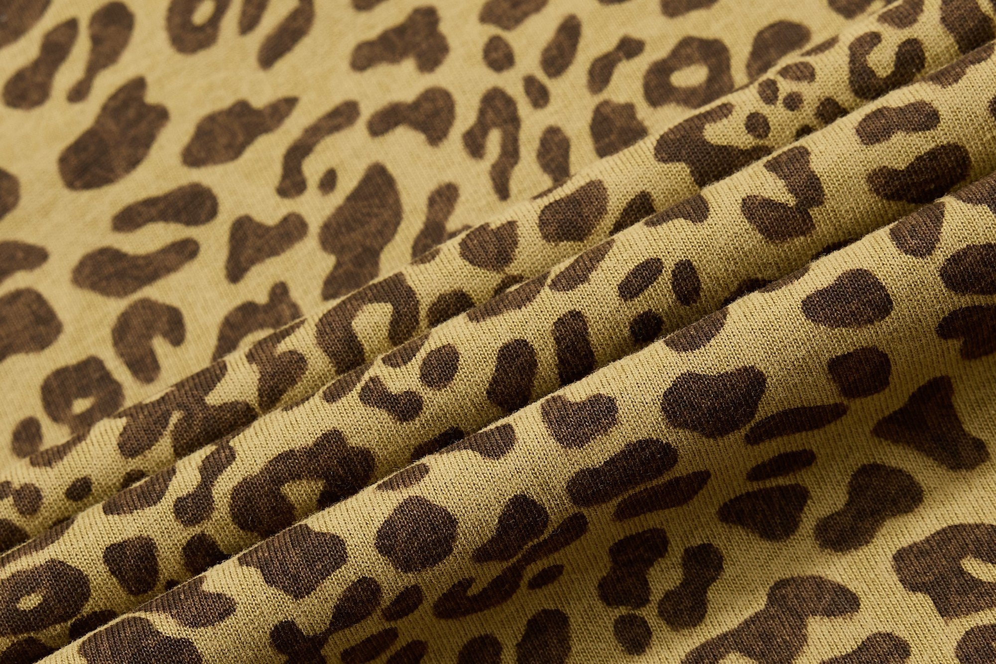 STARRVAINT Leopard Vintage Polo Tee